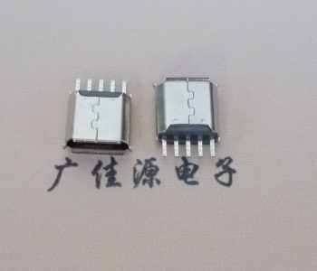 清溪镇Micro USB接口 母座B型5p引脚焊线无后背