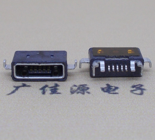 清溪镇MICRO USB防水AB型口母头3D图纸封装